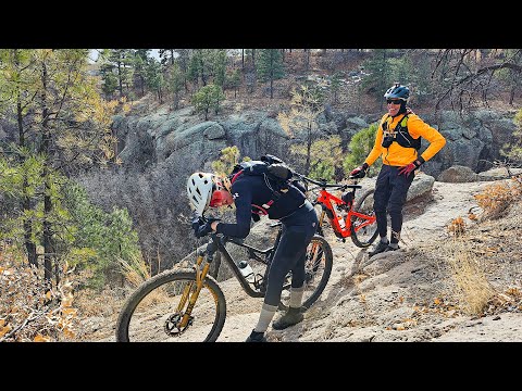 We got my dad an e-MTB and created a monster (Ari Nebo Peak)