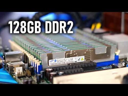 What can you do with 128GB of DDR2?