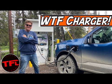 This Is By Far The Craziest EV Fast Charger In All of America - It’s Actually In The Woods!