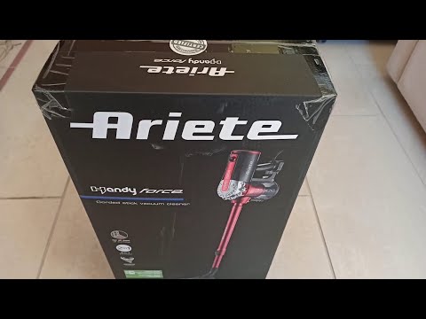 ARIETE HANDYFORCE1 UNBOXING E PULIZIA FILTRI