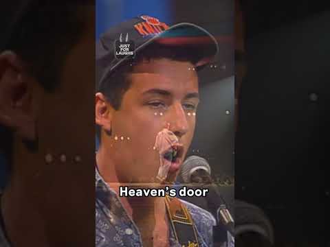 Enjoy vintage Adam Sandler killing his cover of "Knocking on Heaven's Door" in honor of the Grammys