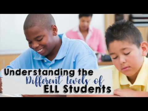 Understanding the Different Levels of ELL Students