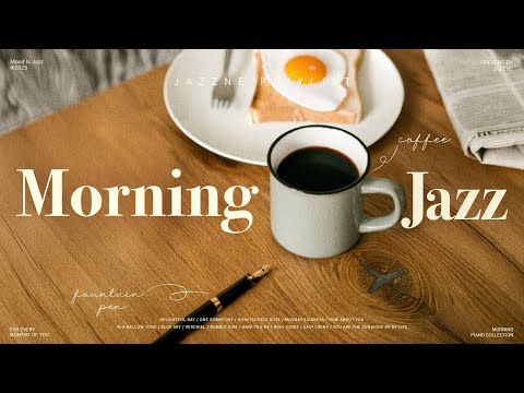 Playlist | 기분 좋은 아침을 여는 모닝 겨울 재즈 ☀️🪟 | 하루를 시작하며 듣기 좋은 산뜻하고 경쾌한 음악 | Jazz Background Music