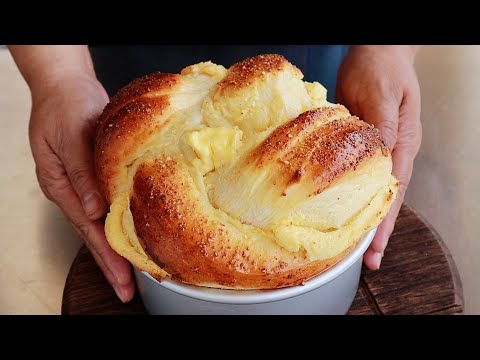 3分鐘製作的麵包餡瘋狂好吃❗️不要錯過!大家都向我索取這個簡單實惠的麵包食譜,結果非常棒【阿栗食譜361】