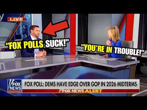 Vance STUNNED as Fox News DROPS BOMB on him