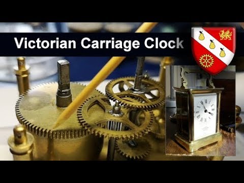 Clock Repair - Victorian Carriage Clock with Cylinder Escapement