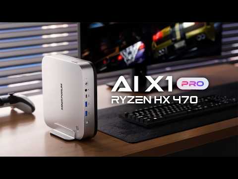 The World’s First Ryzen AI 470 Mini PC! X1 Ai Pro Hands On