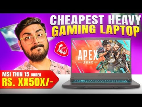 MSI Thin 15 Unboxing π₯ i5 13420H + RTX 3050 | Best Budget Gaming Laptop 2026? | 144Hz Beast!