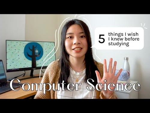 5 things I wish I knew before studying Computer Science 👩🏻💻