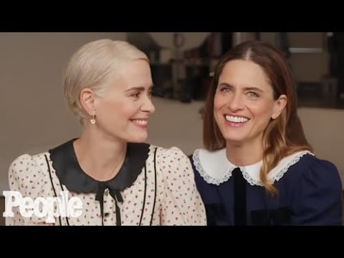 Sarah Paulson on "Incredibly Grounding" Friendship With Amanda Peet: "It's Just Home to Me" | PEOPLE