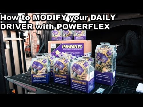 Replacing every BUSH POWERFLEX offers on my MANUAL E53 BMW X5