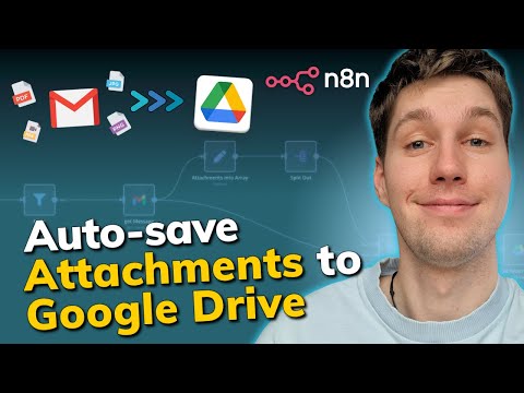Automatically Download & Save Gmail Attachments with N8N