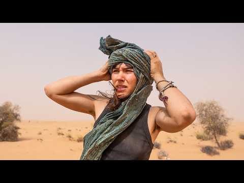 Caught in a Sandstorm in the Sahara