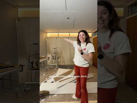 my fake window hack worked!🤩 | EXTREME bedroom makeover day 10 #diy