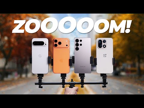 Extreme ZOOM Test: 4 Flagships vs Zoom-Camera!