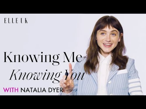 Stranger Things Natalia Dyer On Her Role In Hannah Montana And Charlie Heaton's Lookalike | ELLE UK