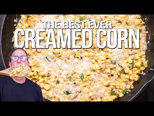 THE BEST EVER CHARRED CREAMED CORN (LIKE NOTHING YOU'VE SEEN BEFORE...) | SAM THE COOKING GUY