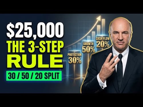 Kevin O'Leary: The BEST Way to Invest Your First $25,000 (SUPER IMPORTANT)