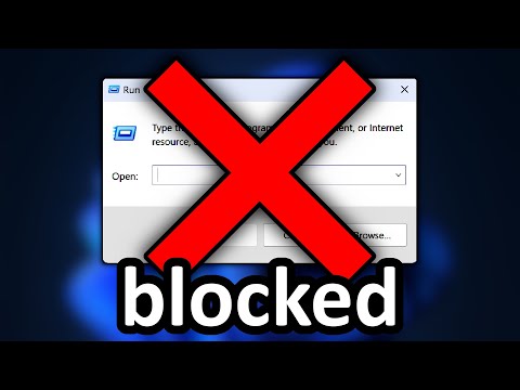 stop falling for this (disable Win+R run dialog)
