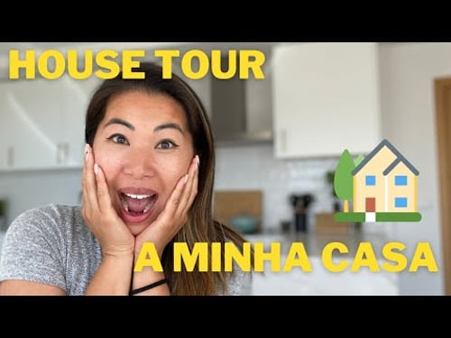 My New House in Portugal// House Tour// American Family Living in the Silver Coast of Portugal