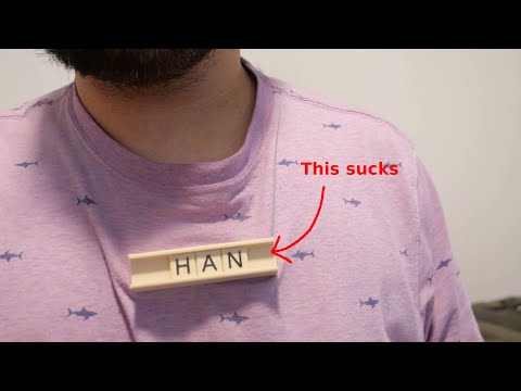 Cool Name Tag, Pain to Make