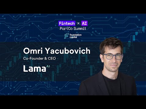 AI Disrupting Lending | Omri Yacubovich - Lama AI