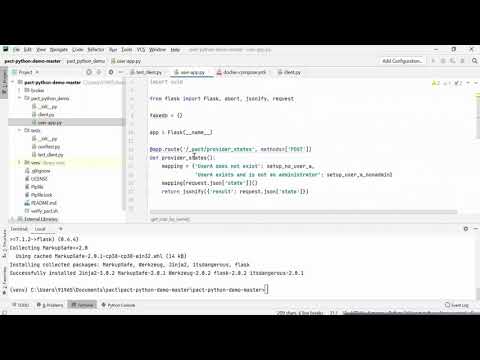 Pact implementation in python - Session 1 (Beginner)