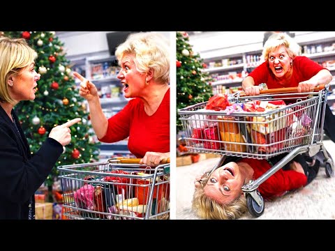 When Karen's Freakout at Christmas gets INSTANT KARMA