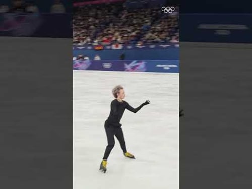 Throwback to the final practice ❄️ #MilanFigureSkating