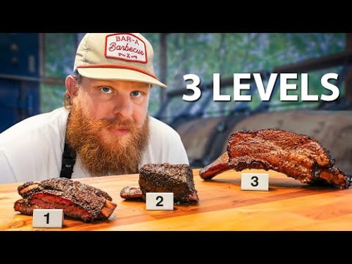 3 Levels Of Beef Ribs