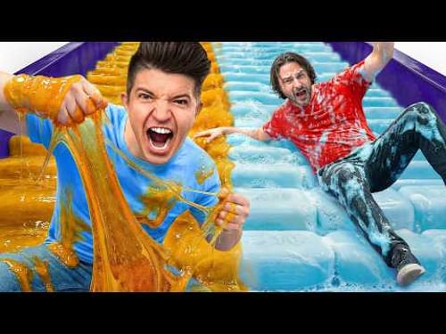 100 Layers of STICKY vs SLIPPERY!