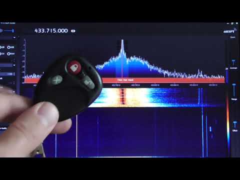hacking car keys / hacking garage keys with Raspberry PI + RTL SDR dongle + RPITX in 5 minutes !