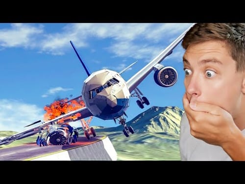 Reacting To WHO WILL SURVIVE?! Plane Crashes