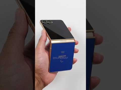 Samsung Galaxy Z Flip 7 Olympic Edition Unboxing