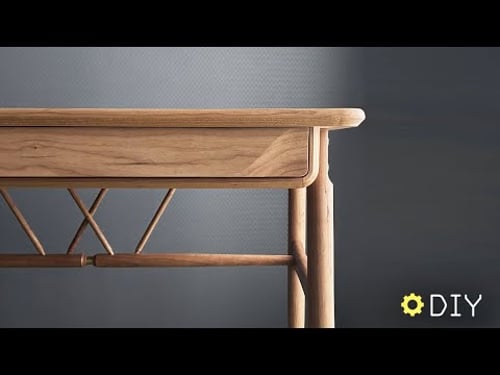 Making a Desk – Nordic Mid-Century Inspired Custom Build