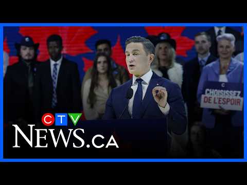 'It's a bit like trading places': Nanos on Poilievre's polling numbers against Trudeau vs. Carney