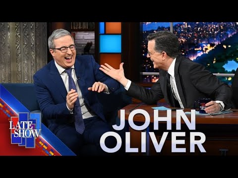 "I've Never Said No" - Why John Oliver Has Been In So Many Late Show Sketches