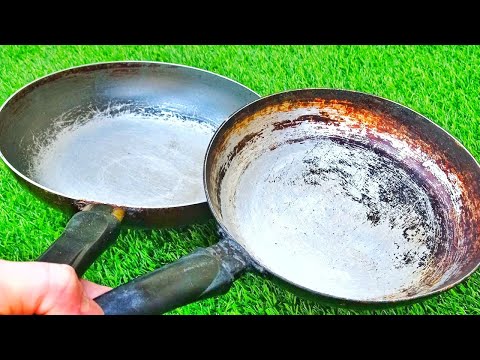 DON'T throw away old pans. A worthy DIY project from junk. Do it yourself.