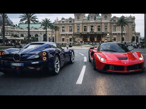 €3.5 MILLION PAGANI UTOPIA ROADSTER FIRST TIME IN MONACO 🇲🇨🤯✨ €4M FERRARI LA FERRARI