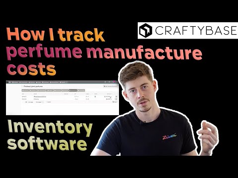 Perfume business manufacturing & inventory software (Craftybase)