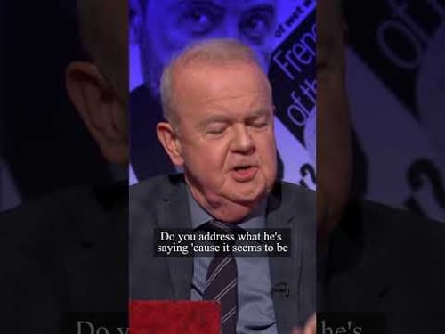 Ian Hislop on Nigel Farage 😂 #news #politics #tv
