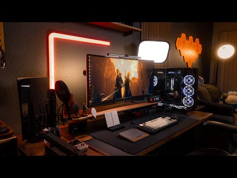 The ULTIMATE Gaming Desk Setup