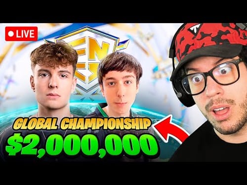 🔴 LIVE! - Watching $2m FNCS GLOBALS CHAMPIONSHIP 2025! (Fortnite)