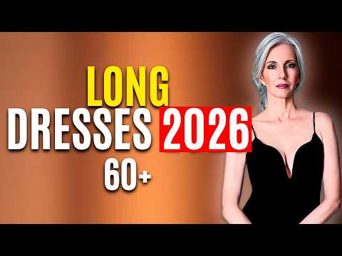 How to Wear Maxi Dresses at 60+ and Look Luxurious