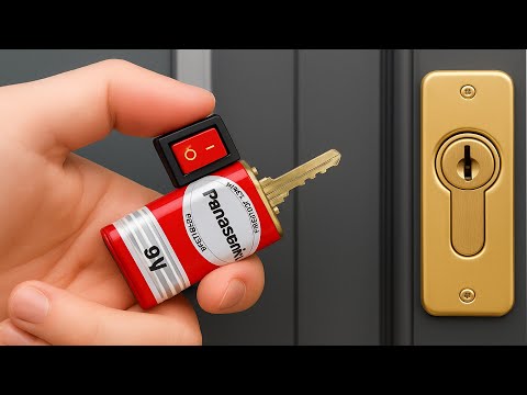 Lost your key? Here’s the fastest way to open a door – very few people know this secret.