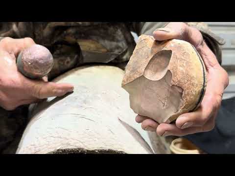 Flint knapping, I can show ya! Direct percussion angles