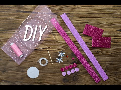 Ободок из фоамирана "Конфетка" / Новогодний ободок / Ободок для утренника