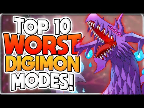 Top 10 WORST Digimon Mode Changes!