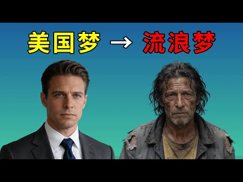 40%美国流浪汉曾是中产!从独栋别墅到街头帐篷,3大陷阱碾碎美国梦