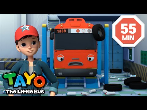 Clack Click Mechanic, Hana🛠 | Tayo's Best Friends Compilation | Tayo Episode Club